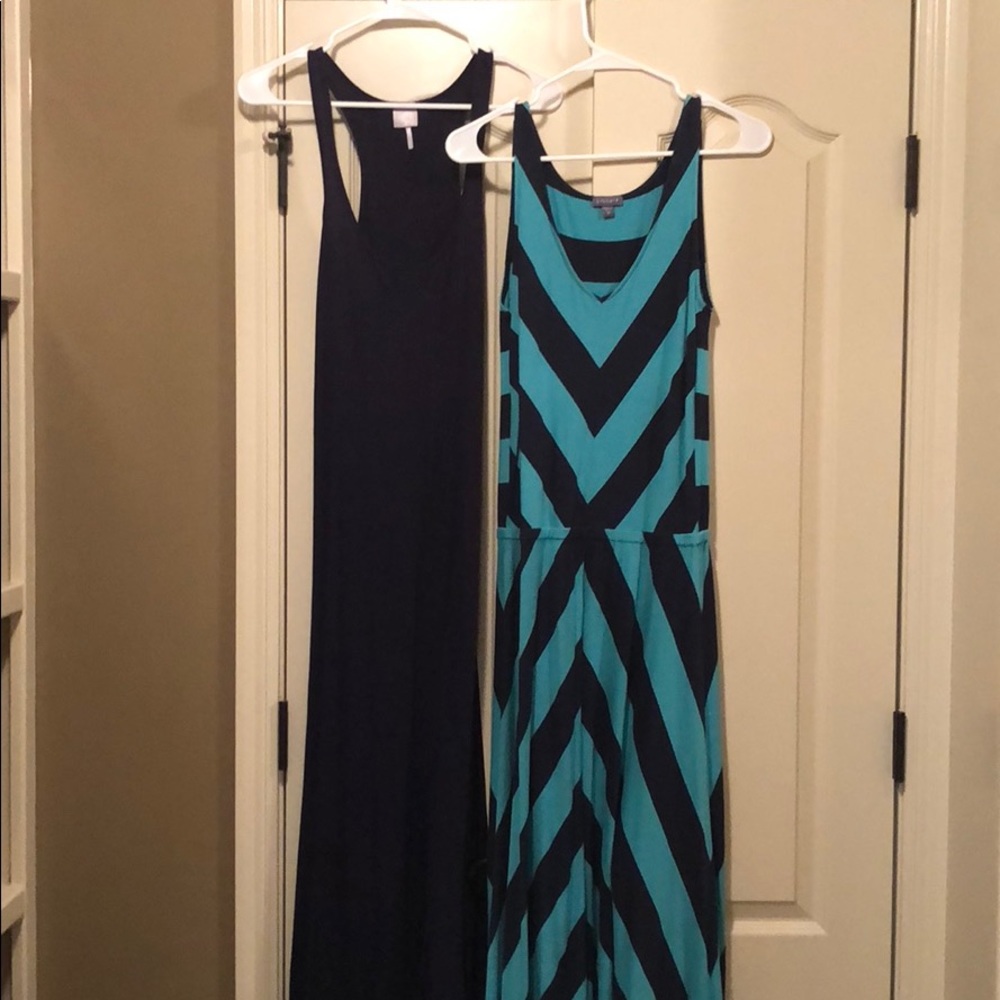 Two maxi dresses, cotton and comfy!